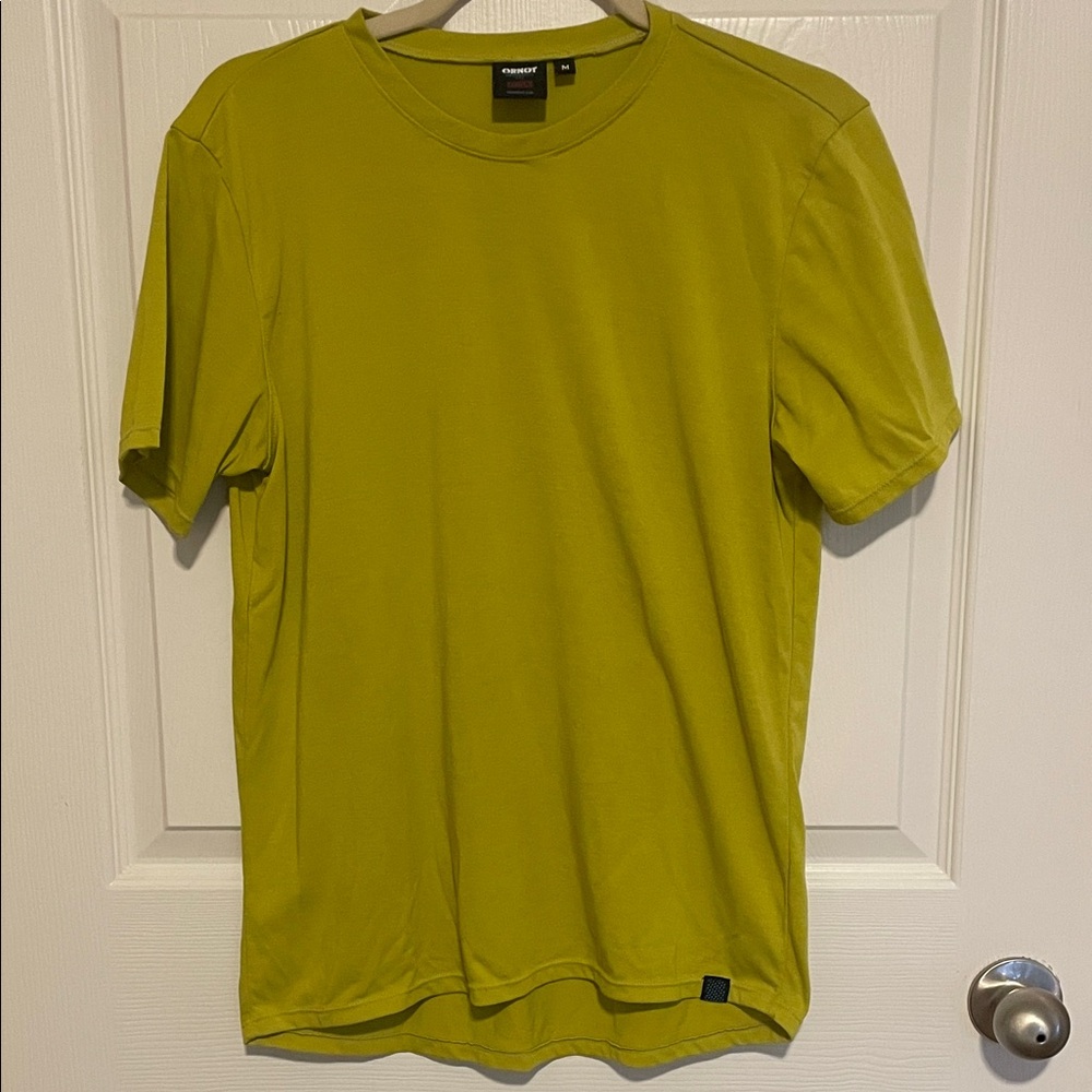 OrNot Bike Men's Vibrant Green Short Sleeve Tee medium